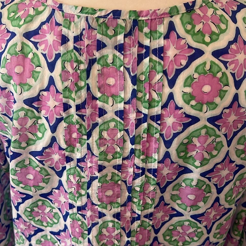 Colorful Patterned Blouse - Picture 6 of 8